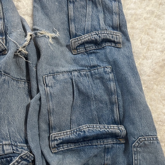 Garage Light Blue Boyfriend Jeans - Picture 4 of 6